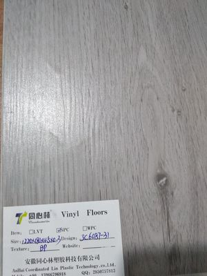 OEM SPC Vinyl Flooring, Rigid Core Vinyl Plank 4.5mm / 5.0mm Ketebalan